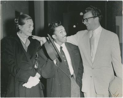 Iola Brubeck, Billy Eckstein, and Dave Brubeck