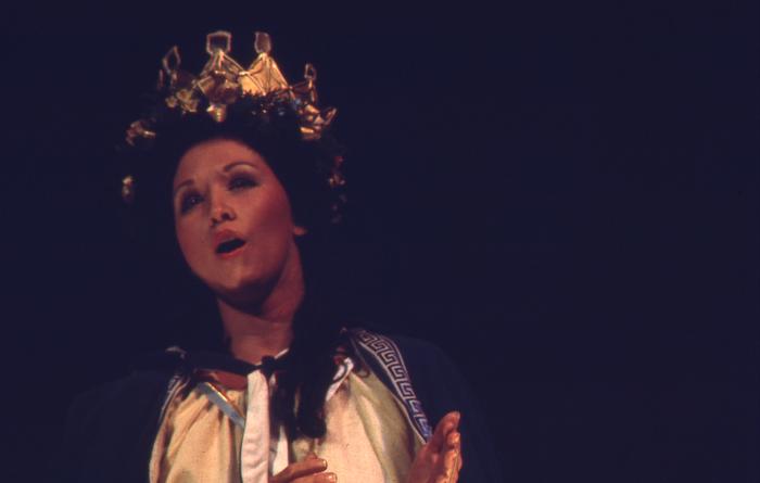 Mary soloist in "La Fiesta de la Posada" performance #4 (Albuquerque, New Mexico)