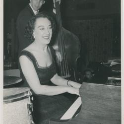Marian McPartland and Bill Crow in performance