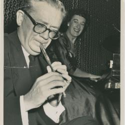 Marian McPartland and Toots Thielemans in performance