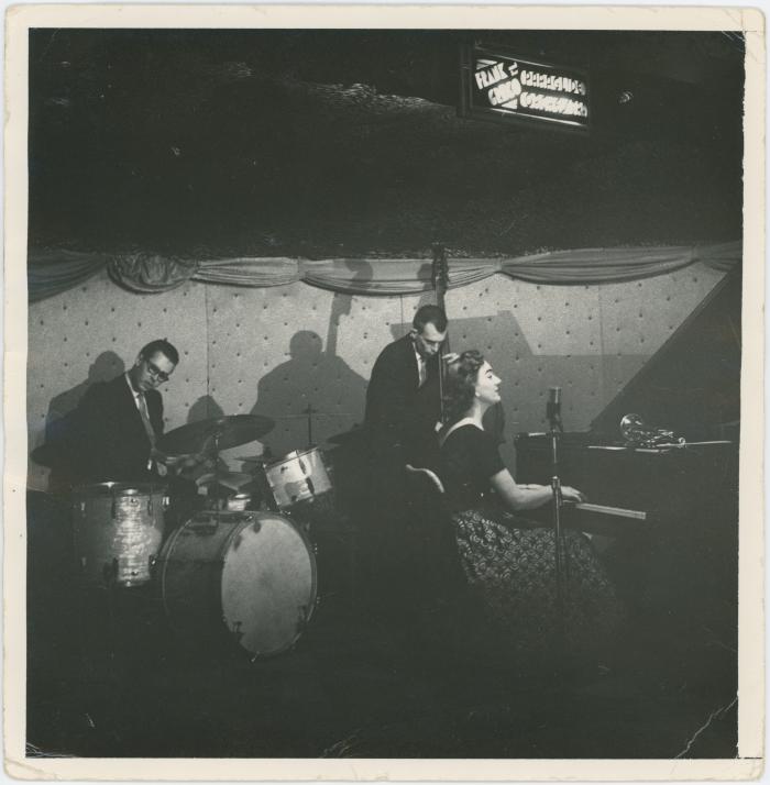 Marian McPartland, Bill Crow, and Joe Morello in performance