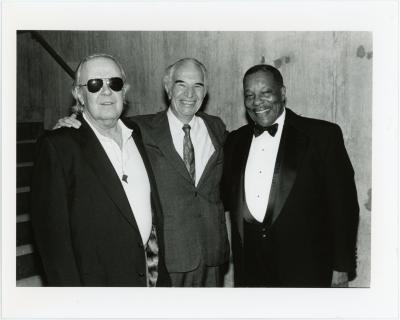 Dave Brubeck, Joe Morello, Eugene Wright at Grand Reunion concert (Amherst, Massachusetts)