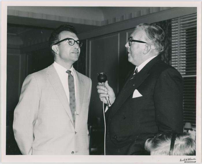 Dave Brubeck interviewed by Selwyn Togood, New Zealand's top radio personality (Wellington, New Zealand)