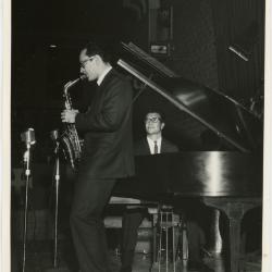 Dave Brubeck and Paul Desmond in performance