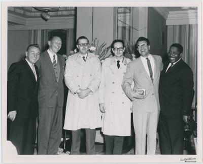 Philips cocktail party with Dave Brubeck Quartet (Wellington, New Zealand)