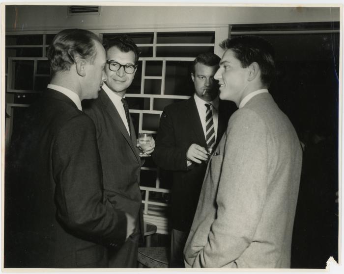 Jim Hutton, Dave Brubeck, Ron Saw, and Jon Konrads (Adelaide, Australia)