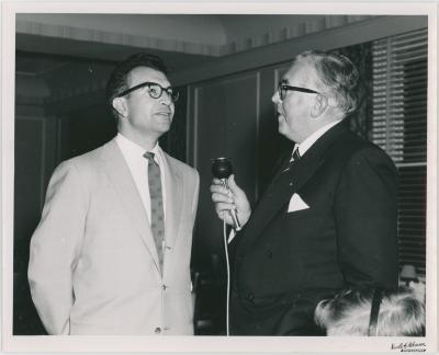 Dave Brubeck interviewed by Selwyn Togood, New Zealand's top radio personality (Wellington, New Zealand)