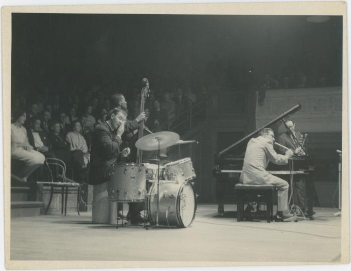 Dave Brubeck Quartet in performance (Wellington Town Hall, Wellington, New Zealand)