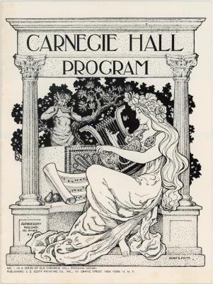 Carnegie Hall Program (New York)
