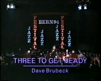 Dave Brubeck Quartet, Bern Jazz Festival (Bern, Switzerland) and San Remo Jazz and Blues Festival (San Remo, Italy)