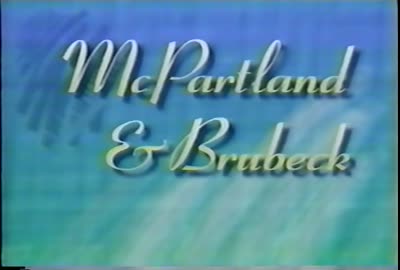 Dave Brubeck and Marian McPartland (SCETV Studio, Columbia, South Carolina)