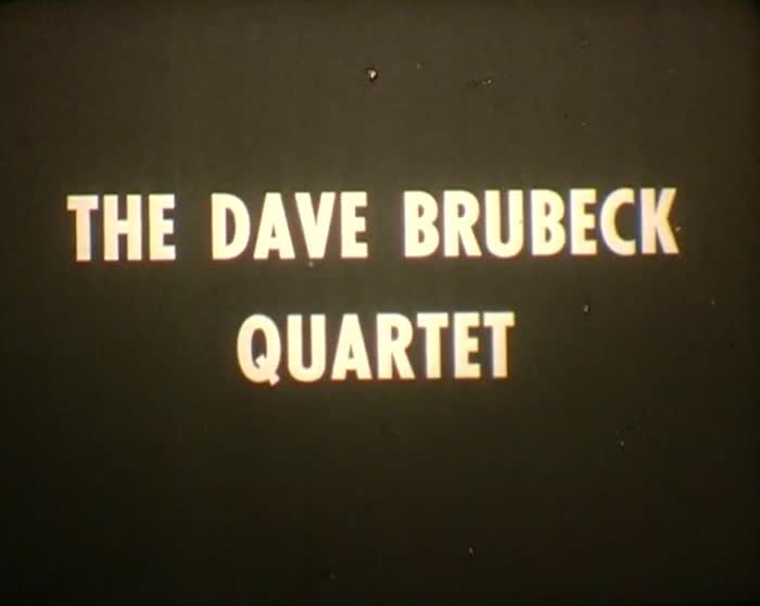 Dave Brubeck Quartet, March Of Dimes PSA Telecast
