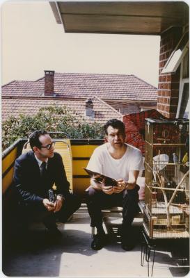 Dave Brubeck, Paul Desmond at Keith Bruce's home (Randwick, Australia)