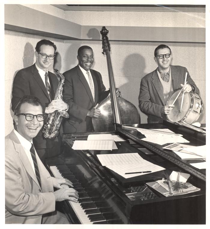 Classic Dave Brubeck Quartet promotional portrait