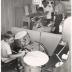 Dave Brubeck giving music lessons to Darius Brubeck, Michael Brubeck, Chris Brubeck, Dan Brubeck (Wilton, Connecticut)